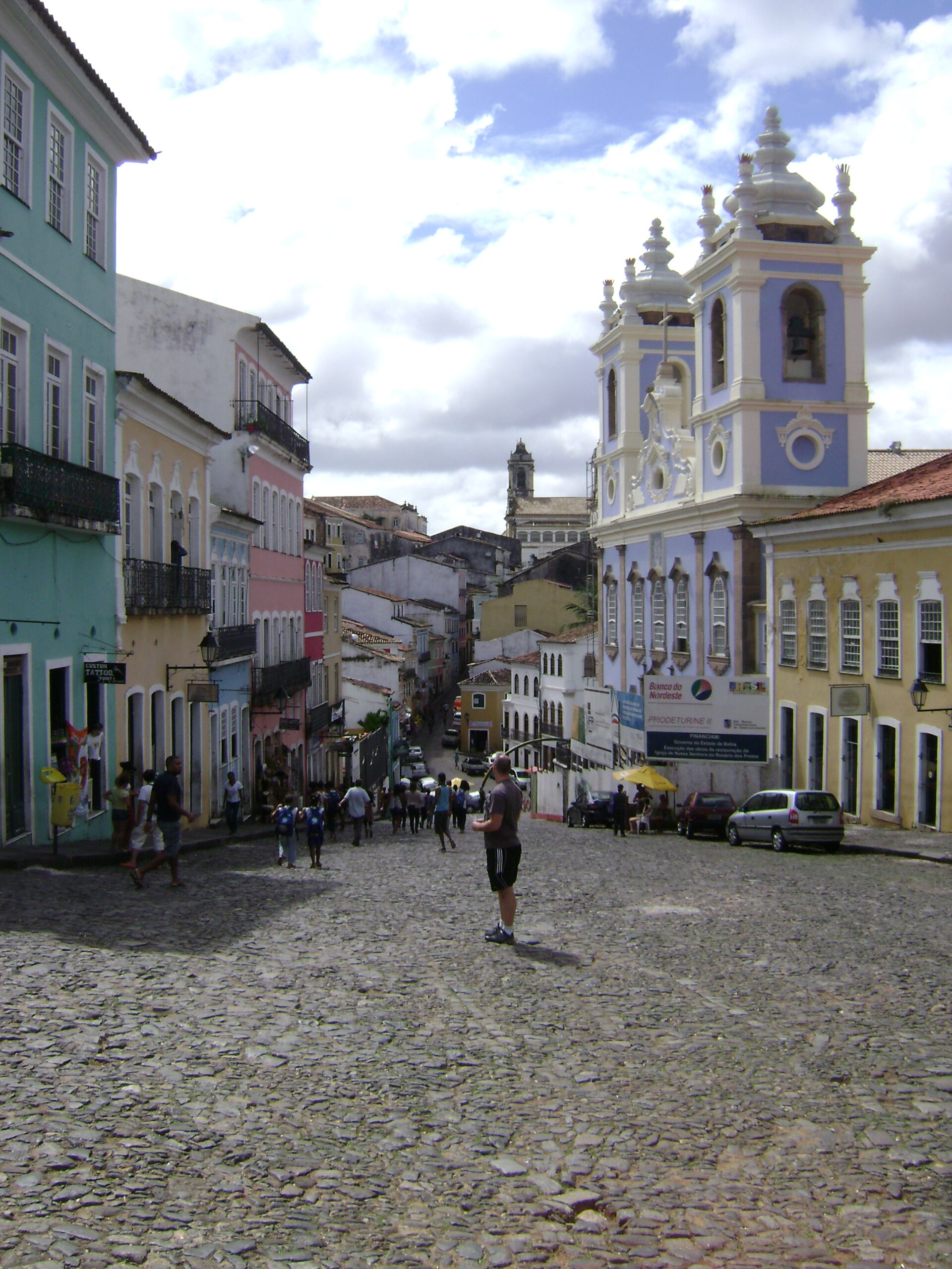 Casas de colores del Pelourinho en Salvador