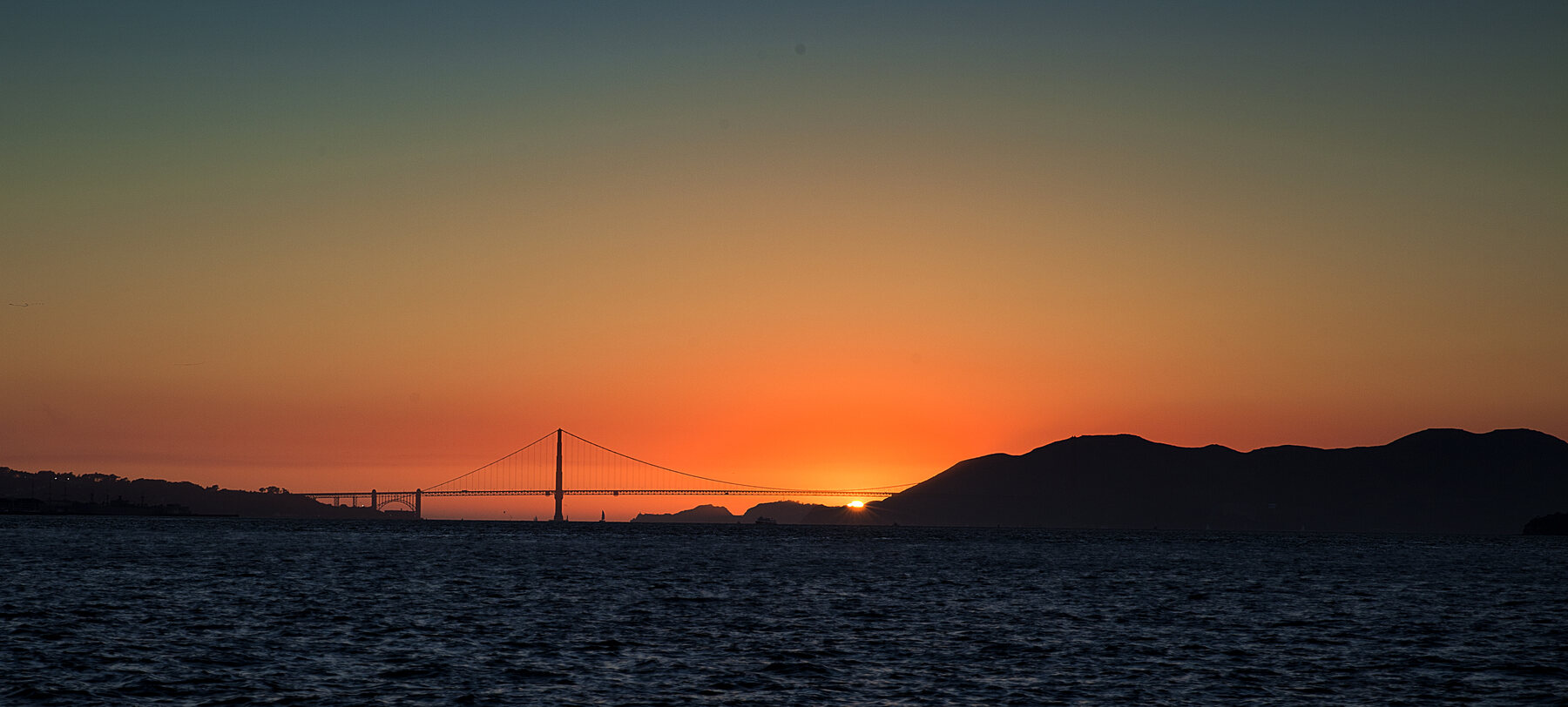 Golden Gate al atardecer en San Francisco